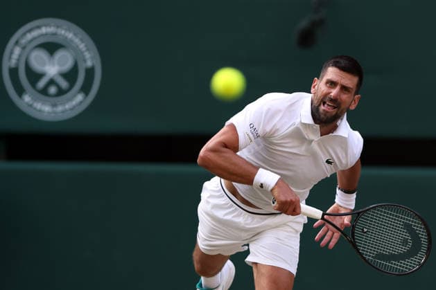 Novak Djokovic during his quarter-final match Wimbledon Tennis Championships, Day 9, The All England Lawn Tennis and Croquet Club, London, UK - 07 Jul 2026London The All England Lawn Tennis and United Kingdom  Copyright: xKieranxMcManus Shutterstockx 16978030cz