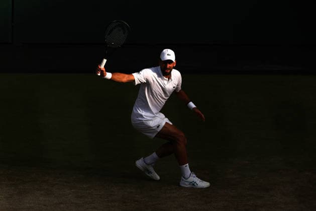 Novak Djokovic during his quarter-final match Wimbledon Tennis Championships, Day 9, The All England Lawn Tennis and Croquet Club, London, UK - 07 Jul 2026London The All England Lawn Tennis and United Kingdom  Copyright: xEllaxLing Shutterstockx 16978028bq