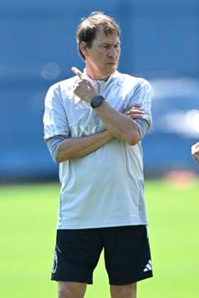 Belgian national football team - FIFA World Cup, WM, Weltmeisterschaft, Fussball 2026 - media activities 07 07 2026 RENTON, UNITED STATES OF AMERICA - JULY 07 : Garcia Rudi head coach of Belgium pictured during a training session of the Belgian national football team during the FIFA World Cup 2026 on July 7, 2026 in Renton, United States of America, 07 07 2026 Renton United States of America  Copyright: xNicoxVereeckenx