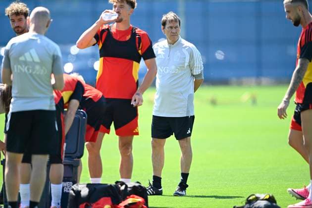 Belgian national football team - FIFA World Cup, WM, Weltmeisterschaft, Fussball 2026 - media activities 07 07 2026 RENTON, UNITED STATES OF AMERICA - JULY 07 : Garcia Rudi head coach of Belgium pictured during a training session of the Belgian national football team during the FIFA World Cup 2026 on July 7, 2026 in Renton, United States of America, 07 07 2026 Renton United States of America  Copyright: xNicoxVereeckenx