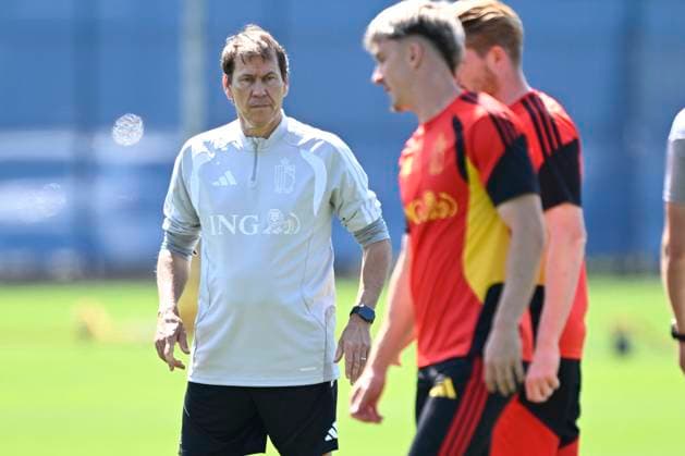Belgian national football team - FIFA World Cup, WM, Weltmeisterschaft, Fussball 2026 - media activities 07 07 2026 RENTON, UNITED STATES OF AMERICA - JULY 07 : Garcia Rudi head coach of Belgium pictured during a training session of the Belgian national football team during the FIFA World Cup 2026 on July 7, 2026 in Renton, United States of America, 07 07 2026 Renton United States of America  Copyright: xNicoxVereeckenx