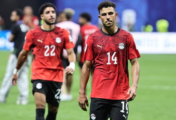 FIFA World Cup, WM, Weltmeisterschaft, Fussball 2026 - Round of 16 - Argentina vs Egypt Hamdy Fathy of Egypt () walks off the pitch after losing the FIFA World Cup 2026 Round of 16 match Argentina against Egypt, in Atlanta, USA, 07 July 2026. ATLANTA United States  Copyright: xRONALDxWITTEKx