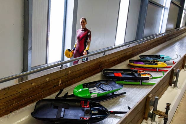07.07.2026, GER, Rennrodeln Einsitzer, Saison 26 27, Frauen Männer, Startlehrgang Trainingslehrgang des BSD Nationalkader A-Kader Olympiakader Julia Taubitz 98559 Oberhof LOTTO Thüringen EISARENA Oberho Thüringen Deutschland *** July 7, 2026, GER, Single Luge, Season 26-27, Women and Men, BSD National Squad A Squad and Olympic Squad Start and Training Camp, Julia Taubitz, 98559 Oberhof, LOTTO Thuringia, EISARENA Oberhof, Thuringia, Germany
