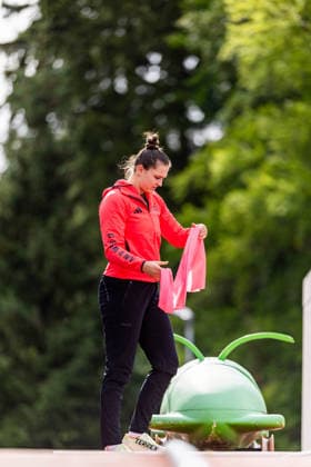07.07.2026, GER, Rennrodeln Einsitzer, Saison 26 27, Frauen Männer, Startlehrgang Trainingslehrgang des BSD Nationalkader A-Kader Olympiakader Merle Fräbel 98559 Oberhof LOTTO Thüringen EISARENA Oberho Thüringen Deutschland *** July 7, 2026, GER, Singles Luge, Season 26–27, Women Men, Start Training Course, BSD National Squad A Squad, Olympic Squad, Merle Fräbel 98559 Oberhof, LOTTO Thuringia, EISARENA Oberhof, Thuringia, Germany