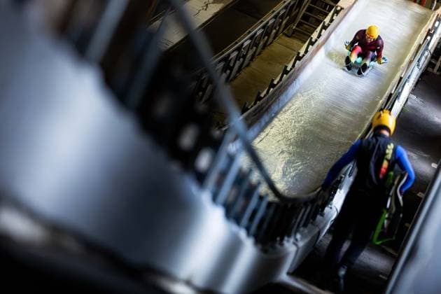 07.07.2026, GER, Rennrodeln Einsitzer, Saison 26 27, Frauen Männer, Startlehrgang Trainingslehrgang des BSD Nationalkader A-Kader Olympiakader David Nössler 98559 Oberhof LOTTO Thüringen EISARENA Oberho Thüringen Deutschland *** July 7, 2026, GER, Single Luge, Season 26-27, Women and Men, BSD National Squad A and Olympic Squad Start and Training Camp, David Nössler, 98559 Oberhof, LOTTO Thuringia, EISARENA Oberhof, Thuringia, Germany