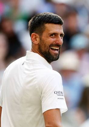 Novak Djokovic during his quarter-final match Wimbledon Tennis Championships, Day 9, The All England Lawn Tennis and Croquet Club, London, UK - 07 Jul 2026London The All England Lawn Tennis and United Kingdom  Copyright: xKieranxMcManus Shutterstockx 16978030dp