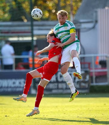 Midseason Friendly, Tolka Park, Dublin 7 7 2026 Shelbourne vs Celtic Shels™ Daniel Kelly and Liam Scales of Celtic Daniel Kelly and Liam Scales 7 7 2026  Copyright: xx RB1_7233