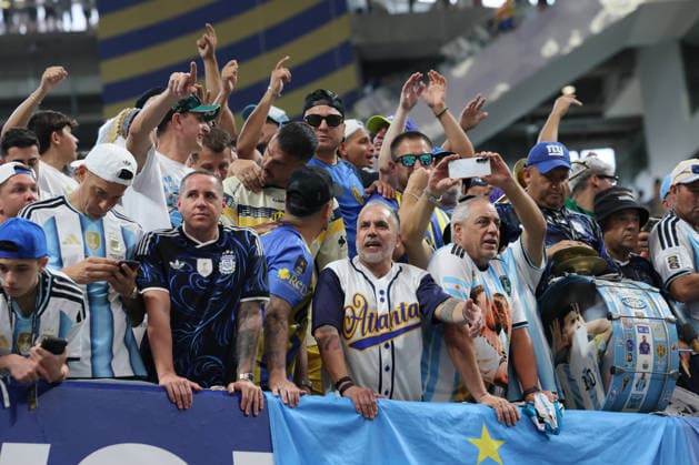 Argentina v Egypt: Round of 16 - FIFA World Cup, WM, Weltmeisterschaft, Fussball 2026 Argentina fans before the FIFA World Cup 2026 Round of 16 match between Argentina and Egypt at Atlanta Stadium on July 7, 2026 in Atlanta, United States. Atlanta Atlanta Stadium GA United States Copyright: xAllstarxPicturexLibraryxLtdx