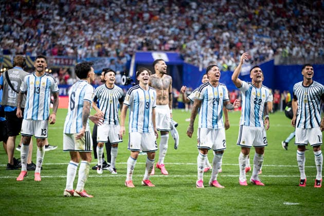 FOOTBALL : Argentina vs Egypt FIFA World Cup, WM, Weltmeisterschaft, Fussball 2026. Atlanta Stadium (Mercedes-Benz Stadium), Atlanta, Georgia, United States. 07 07 2026.  Copyright: xElyxandroxCEGARRAx