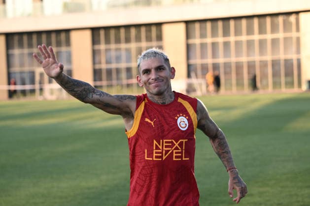 Galatasaray training session in Istanbul ISTANBUL, TURKIYE - JULY 7: Lucas Torreira of Galatasaray attends a training session for the 2026-2027 season at the Kemerburgaz Metin Oktay Facilities in Istanbul, Turkiye, on July 7, 2026. Arif Hudaverdi Yaman Anadolu Istanbul Turkey. Editorial use only. Please get in touch for any other usage.  Copyright: x2026xAnadoluxArifxHudaverdixYamanx