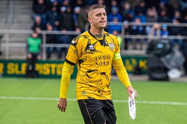 Atert Bissen s Roman Ferber pictured ahead of a game between Faroese Klaksvik and Luxembourg Atert Bissen, on Tuesday 07 July 2026, in Klaksvik, Faroe Islands, the first leg in the first qualifying round in the UEFA Champions League competition. EMILExWINDAL  x180670479x