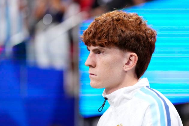Argentina v Egypt: Round of 16 - FIFA World Cup, WM, Weltmeisterschaft, Fussball 2026 Valentin Barco of Argentina looks on during the FIFA World Cup 2026 Round of 16 match between Argentina and Egypt at Atlanta Stadium on July 07, 2026 in Atlanta, Georgia. Atlanta GA United States  Copyright: xJosexBretonx originalFilename:bretonhernandez-argentin260707_npXcU.jpg