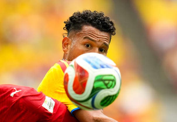 Switzerland v Colombia - FIFA World Cup, WM, Weltmeisterschaft, Fussball 2026 - Round of 16 VANCOUVER, CANADA - JULY 07: Luis Suarez of Colombia in action during the 2026 FIFA World Cup Round of 16 match between Switzerland and Colombia at BC Place in Vancouver, British Columbia, Canada, on July 07, 2026 Ercin Erturk Anadolu British Columbia Canada. Editorial use only. Please get in touch for any other usage.  Copyright: x2026xAnadoluxErcinxErturkx