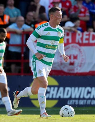 Callum McGregor of Celtic Shelbourne FC v Celtic , Preseason Friendly, Football, Tolka Park, Dublin, Ireland - 07 Jul 2026Dublin Tolka Park Ireland  Copyright: xLorrainexO Sullivan Shutterstockx 16980106ah
