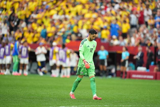 Switzerland v Colombia - FIFA World Cup, WM, Weltmeisterschaft, Fussball 2026 - Round of 16 VANCOUVER, CANADA - JULY 07: Camilo Vargas, goalkeeper of Colombia is seen at the penalty shoot-out during the 2026 FIFA World Cup Round of 16 match between Switzerland and Colombia at BC Place in Vancouver, British Columbia, Canada, on July 07, 2026. Ercin Erturk Anadolu British Columbia Canada. Editorial use only. Please get in touch for any other usage.  Copyright: x2026xAnadoluxErcinxErturkx