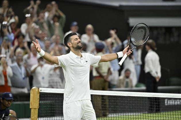 Tennis - Wimbledon 2026 - ITF - The Championships - 07 07 2026 - Tennis - Wimbledon 2026 - ITF - The Championships - 07 07 2026 - Novak Djokovic - Serbie London  Copyright: xChryslenexCaillaud Psnewzx