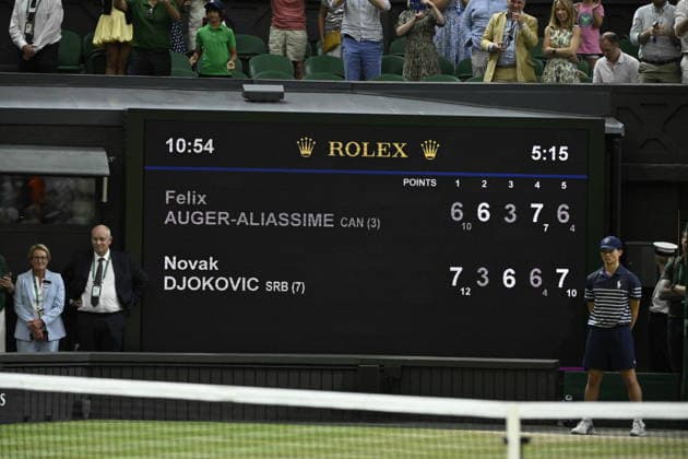 Tennis - Wimbledon 2026 - ITF - The Championships - 07 07 2026 - Tennis - Wimbledon 2026 - ITF - The Championships - 07 07 2026 - Novak Djokovic - Serbie London  Copyright: xChryslenexCaillaud Psnewzx