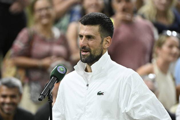 Tennis - Wimbledon 2026 - ITF - The Championships - 07 07 2026 - Tennis - Wimbledon 2026 - ITF - The Championships - 07 07 2026 - Novak Djokovic - Serbie London  Copyright: xChryslenexCaillaud Psnewzx
