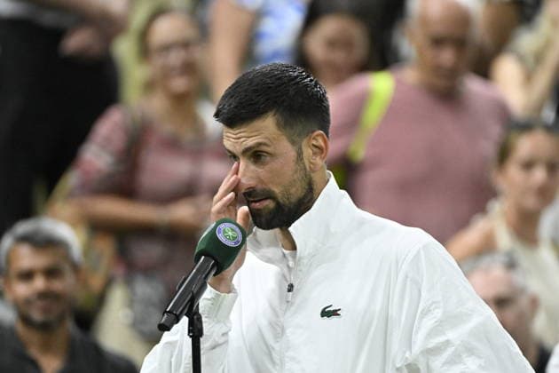 Tennis - Wimbledon 2026 - ITF - The Championships - 07 07 2026 - Tennis - Wimbledon 2026 - ITF - The Championships - 07 07 2026 - Novak Djokovic - Serbie London  Copyright: xChryslenexCaillaud Psnewzx
