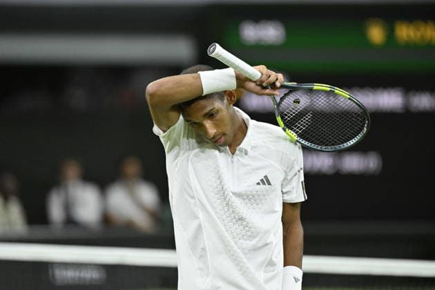Tennis - Wimbledon 2026 - ITF - The Championships - 07 07 2026 - Tennis - Wimbledon 2026 - ITF - The Championships - 07 07 2026 - Felix Auger Aliassime London  Copyright: xChryslenexCaillaud Psnewzx