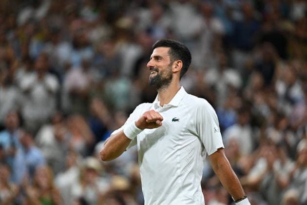 2026 Wimbledon - Novak Djokovic Novak Djokovic (SRB) during his quarter final round match at the 2026 Wimbledon Championships at the AELTC in London, UK on July 7, 2026. Photo by Corinne Dubreuil ABACAPRESS.COM London  Copyright: xDubreuilxCorinne ABACAx