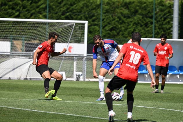 Football : Olympique Lyonnais and Macon 71 - Friendly football match - 08 07 2026 TESSMANN Tanner of Lyon during the Friendly football match between Olympique Lyonnais and Macon 71 at GOLTC Decines Charpieu Lyon on July 08 2026 , France LYONFrance  Copyright: xMouradxAllilix
