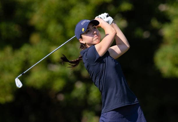 REPRO FREE *PRESS RELEASE NO REPRODUCTION FEE* EDITORIAL USE ONLY Golf Ireland Interprovincial Championships, Knightsbrook Golf Club, Meath 8 7 2026 Leinster™s Anna Abom Anna Abom 8 7 2026  Copyright: xx R1463222