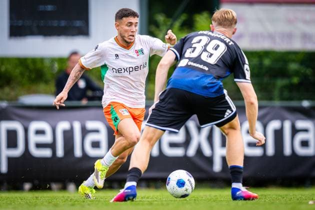 WEURT , 08-07-2026 , Sportpark De Kamp , season 2026 2027 , Dutch Preseason football , match between NEC and MSV Duisburg , picture shows NEC player Emre Mor NEC - MSV Duisburg (friendly)  x204927915x Copyright: