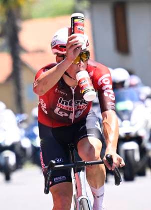 Tour de France 2026 Stage 5 PAU, FRANCE - JULY 08 : Veistroffer Baptiste (FRA) of Lotto - Intermarche during stage 5 of the 113rd edition of Tour de France an UCI World Tour 2.UWT cycling road race stage for Men Elite of 158 km with start in Lannemezan and finish in Pau on July 8, 2026 in Pau, France, 08 07 2026 Pau France  Copyright: xTomasxSiskx