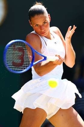 Marta Kostyuk during her quarter final match Wimbledon Tennis Championships, Day 10, The All England Lawn Tennis and Croquet Club, London, UK - 08 Jul 2026London The All England Lawn Tennis and United Kingdom  Copyright: xJamesxMarsh Shutterstockx 16978036ao