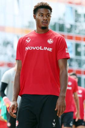 08.07.2026, xrekx, Fussball 2.Bundesliga, 1.FC Kaiserslautern - Training v.l. Kelven Frees (1.FC Kaiserslautern) (DFL DFB REGULATIONS PROHIBIT ANY USE OF PHOTOGRAPHS as IMAGE SEQUENCES and or QUASI-VIDEO) Kaiserslautern *** July 8, 2026, xrekx, Soccer 2. Bundesliga, 1 FC Kaiserslautern Training vs. Kelven Frees 1 FC Kaiserslautern DFL DFB REGULATIONS PROHIBIT ANY USE OF PHOTOGRAPHS AS IMAGE SEQUENCES AND OR QUASI-VIDEO Kaiserslautern