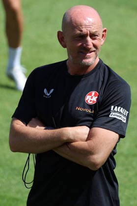 08.07.2026, xrekx, Fussball 2.Bundesliga, 1.FC Kaiserslautern - Training v.l. Torsten Lieberknecht Trainer (1.FC Kaiserslautern) (DFL DFB REGULATIONS PROHIBIT ANY USE OF PHOTOGRAPHS as IMAGE SEQUENCES and or QUASI-VIDEO) Kaiserslautern *** July 8, 2026, xrekx, Soccer 2. Bundesliga, 1 FC Kaiserslautern Training: Torsten Lieberknecht, Coach of 1 FC Kaiserslautern. DFL and DFB regulations prohibit any use of photographs as image sequences and or quasi-video. Kaiserslautern