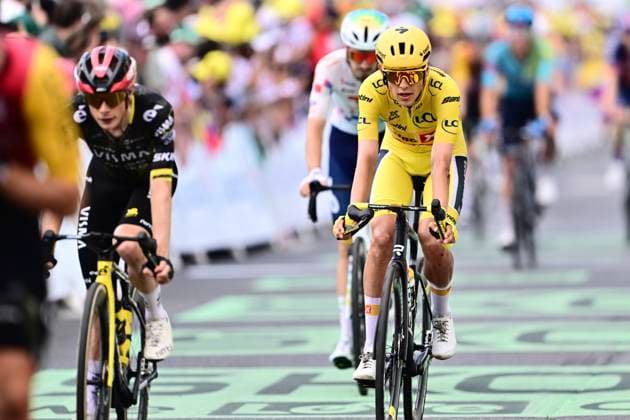 Tour de France 2026 Stage 5 PAU, FRANCE - JULY 08 : Traeen Torstein (NOR) of Uno-X Mobility during stage 5 of the 113rd edition of Tour de France an UCI World Tour 2.UWT cycling road race stage for Men Elite of 158 km with start in Lannemezan and finish in Pau on July 8, 2026 in Pau, France, 08 07 2026 Pau France  Copyright: xPeterxDexVoechtx