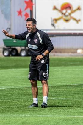 Trainer Marcel Rapp ( Pauli ) Deutschland , Hamburg , Trainingsgelände an der Kollaustrasse , Fussball , 2. Bundesliga , FC St Pauli *** Coach Marcel Rapp, St. Pauli, Germany, Hamburg, training facility on Kollaustrasse, soccer, 2. Bundesliga, FC St. Pauli