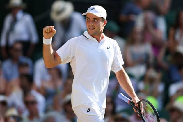 Arthur Fery gestures during his Quarter-Final match Wimbledon Tennis Championships, Day 10, The All England Lawn Tennis and Croquet Club, London, UK - 08 Jul 2026London The All England Lawn Tennis and United Kingdom  Copyright: xKieranxMcManus Shutterstockx 16978034di