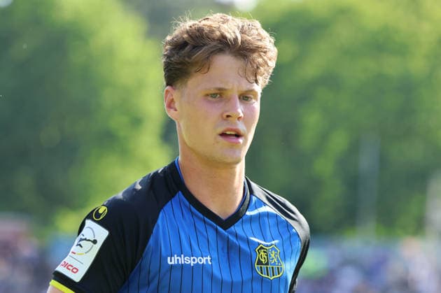 08.07.2026, Fussball, Herren, Saison 2026 2027, Testspiel, Freundschaftsspiel, SV Geislautern - 1. FC Saarbrücken, Daniel Gleiber (1. FC Saarbrücken) Völklingen Hermann-Neuberger-Stadion Saarland Deutschland (DEU) *** July 8, 2026, Soccer, Men s, 2026–2027 Season, Exhibition Match, Friendly Match, SV Geislautern vs. 1. FC Saarbrücken, Daniel Gleiber, 1. FC Saarbrücken, Hermann Neuberger Stadium, Völklingen, Saarland, Germany (DEU) Copyright: xSebastianxBachx