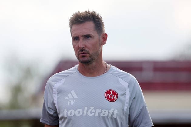 Miroslav Klose Trainer FCN , Freundschaftsspiel TSV Kornburg-1.FCN Nürnberg , , Fußball , 2.Bundesliga in Kornburg , Nürnberg , Bayern , Deutschland . Juli 08 , 2026 . Photo by: Davide Elias IPA Photo Pressefoto DENL Copyright: xDavidexEliasx