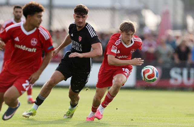 Soldic , Freundschaftsspiel TSV Kornburg-1.FCN Nürnberg , , Fußball , 2.Bundesliga in Kornburg , Nürnberg , Bayern , Deutschland . Juli 08 , 2026 . Photo by: Davide Elias IPA Photo Pressefoto DENL Copyright: xDavidexEliasx