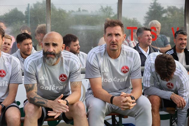 Pinola - Miroslav Klose Trainer FCN , Freundschaftsspiel TSV Kornburg-1.FCN Nürnberg , , Fußball , 2.Bundesliga in Kornburg , Nürnberg , Bayern , Deutschland . Juli 08 , 2026 . Photo by: Davide Elias IPA Photo Pressefoto DENL Copyright: xDavidexEliasx
