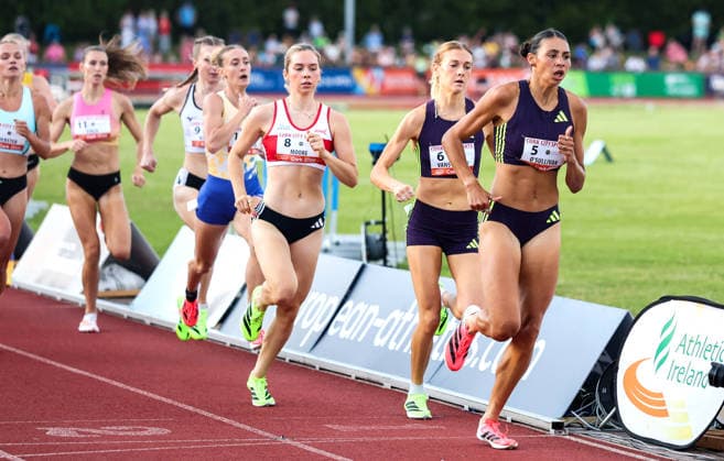 72nd Cork City Sports, Cork 8 7 2026 Ireland™s Sophie O™Sullivan on her way to finishing third in the Women™s 800m Sophie O™Sullivan on her way to finishing third in the Women™s 800m 8 7 2026  Copyright: xx AC012516