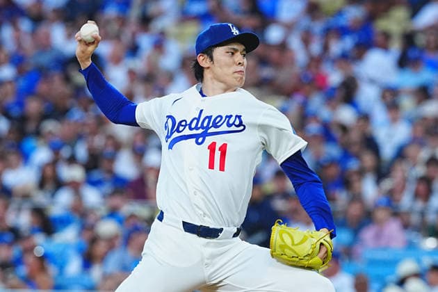Roki Sasaki, (Dodgers) July.8,2026 - Baseball : MLB, Baseball Herren, USA Regular Season Game Los Angeles Dodgers vs. Colorado Rockies Venue: Dodger Stadium (Los Angeles, California, USA)  aflo_337400416 YujixArakawax