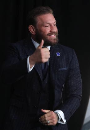 UFC 329 press conference, PK, Pressekonferenz T-Mobile Arena, Las Vegas, Nevada, United States 8 7 2026 Conor McGregor Conor McGregor 8 7 2026  Copyright: xTomxHoganx-xHoganphotos.comx916x947x8354xtomhoganphotos@gmail.comx McgregorHollowayMediaDay_Hoganphotos16028