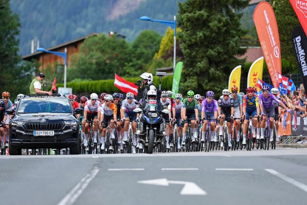 CYCLING - Oesterreich Rundfahrt 2026 BAD KLEINKIRCHHEIM,AUSTRIA,09.JUL.26 - CYCLING - Tour of Austria, stage 2, Bad Kleinkirchheim - Heiligenblut. Image shows start of the second stage.  GEPAxpictures xDavidxGeieregger