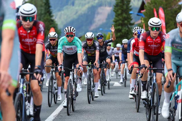 CYCLING - Oesterreich Rundfahrt 2026 BAD KLEINKIRCHHEIM,AUSTRIA,09.JUL.26 - CYCLING - Tour of Austria, stage 2, Bad Kleinkirchheim - Heiligenblut. Image shows Kevin Vermaerke (USA UAE Team Emirates XRG).  GEPAxpictures xDavidxGeieregger