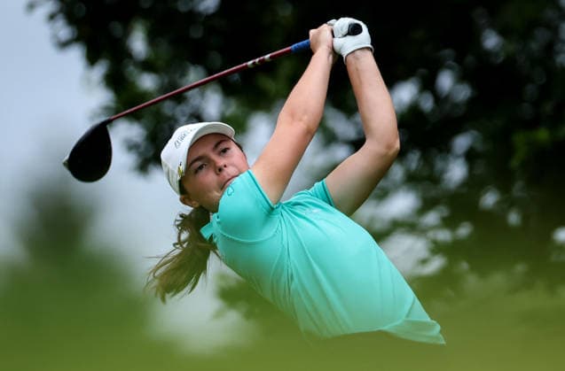 REPRO FREE *PRESS RELEASE NO REPRODUCTION FEE* EDITORIAL USE ONLY Golf Ireland European Women s Amateur Team Championship, Slieve Russell Hotel Golf & Country Club, Cavan 9 7 2026 Ireland™s Beth Coulter Beth Coulter 9 7 2026  Copyright: xx DC72513 copy