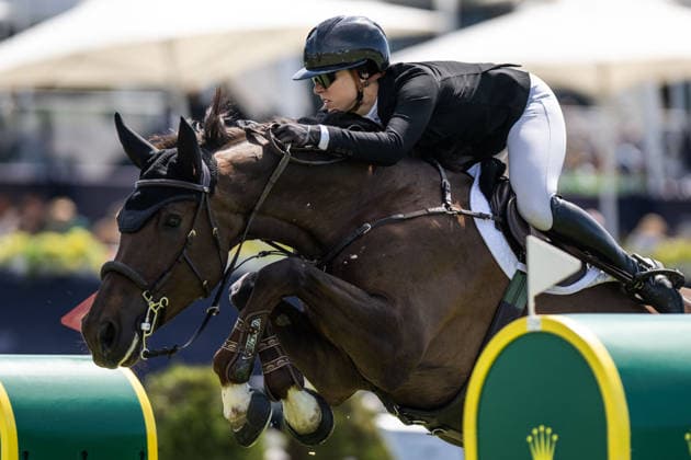260709 Amanda Eriksson of Sweden with horse Havanna Heart competes in Falsterbo Grand Prix qualification during Falsterbo Horse Show on July 9, 2026 in Falsterbo. Photo: Avdo Bilkanovic BILDBYRAN COP 115 AB0378 ridsport equestrian falsterbo horse show ridsportlaget bbeng hoppning *** July 9, 2026: Amanda Eriksson of Sweden, riding Havanna Heart, competes in the Falsterbo Grand Prix qualifier during the Falsterbo Horse Show on July 9, 2026 in Falsterbo. Photo by Avdo Bilkanovic, BILDBYRAN COP 115 AB0378. equestrian sports, Falsterbo Horse Show, Ridsportlaget BBENG, show jumping  Copyright: AVDOxBILKANOVIC BB260709AB018
