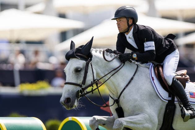 260709 Kent Farrington of United States with horse Greya competes in Falsterbo Grand Prix qualification during Falsterbo Horse Show on July 9, 2026 in Falsterbo. Photo: Avdo Bilkanovic BILDBYRAN COP 115 AB0378 ridsport equestrian falsterbo horse show ridsportlaget bbeng hoppning *** July 9, 2026: Kent Farrington of the United States, riding Greya, competes in the Falsterbo Grand Prix qualifier during the Falsterbo Horse Show on July 9, 2026 in Falsterbo. Photo by Avdo Bilkanovic, BILDBYRAN COP 115 AB0378. equestrian sports, Falsterbo Horse Show, Ridsportlaget BBENG, show jumping  Copyright: AVDOxBILKANOVIC BB260709AB022