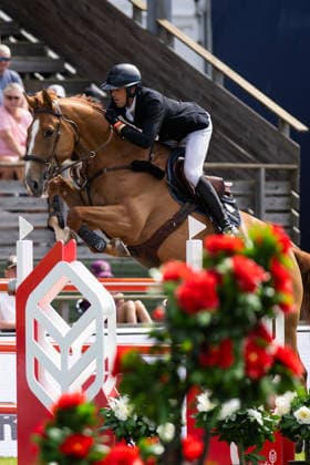 260709 Kevin Staut of France with horse Hermes de Vesquerie competes in Falsterbo Grand Prix qualification during Falsterbo Horse Show on July 9, 2026 in Falsterbo. Photo: Avdo Bilkanovic BILDBYRAN COP 115 AB0378 ridsport equestrian falsterbo horse show ridsportlaget bbeng hoppning *** July 9, 2026: Kevin Staut of France, riding Hermes de Vesquerie, competes in the Falsterbo Grand Prix qualifier during the Falsterbo Horse Show on July 9, 2026 in Falsterbo. Photo by Avdo Bilkanovic, BILDBYRAN COP 115 AB0378. equestrian sports, Falsterbo Horse Show, Ridsportlaget BBENG, show jumping  Copyright: AVDOxBILKANOVIC BB260709AB027