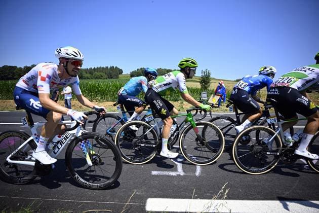 Spanish Jose Felix Parra Cuerda of Caja Rural-Seguros RGA pictured in action during stage 6 of the 2026 Tour de France cycling race, a stage of 186 km from Pau to Gavarnie-Gedre, on Thursday 09 July 2026. The 113th edition of the Tour de France starts on Saturday 4 July in Barcelona, Spain, and will finish in Paris, France on the 26th of July. POOLxTOMASxSISK  x180776977x
