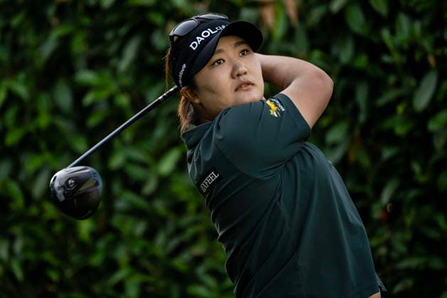 RECORD DATE NOT STATED 9th July 2026; Evian Resort Golf Club, Evian-les-Bains, France: 2026 Amundi Evian Championship Womens Golf, Day One; Haeran Ryu (KOR) in action during the first round DavidxEmm